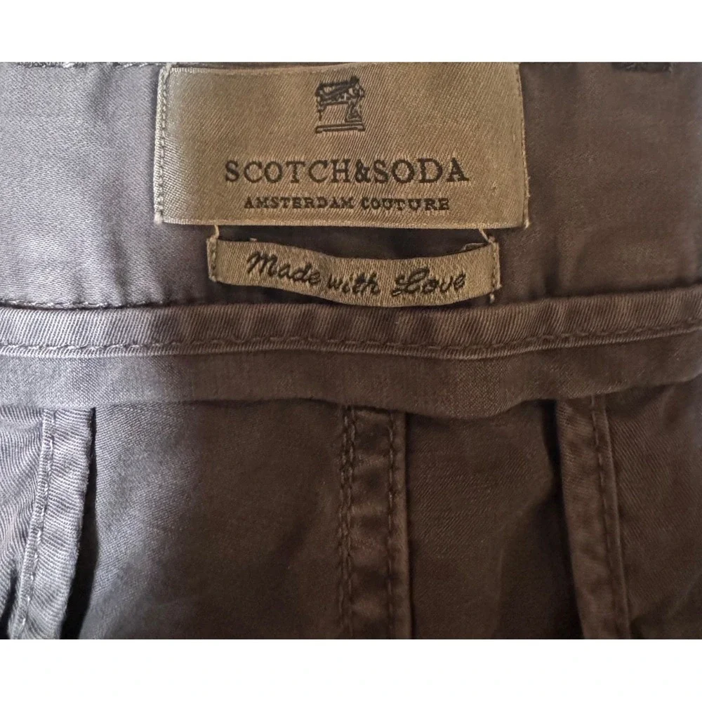 Scotch and Soda Men's‎ Dark Gray Jeans Denim Preppy Sz 33 x 34